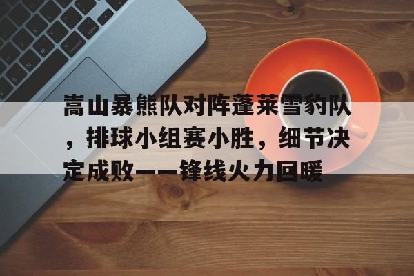 嵩山暴熊队对阵蓬莱雪豹队，排球小组赛小胜，细节决定成败——锋线火力回暖的简单介绍-Kaiyun体育App下载